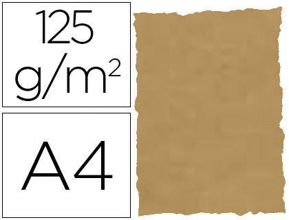 25 hojas papel pergamino A4 troquelado 125g/m² piel elefante color pergamino
